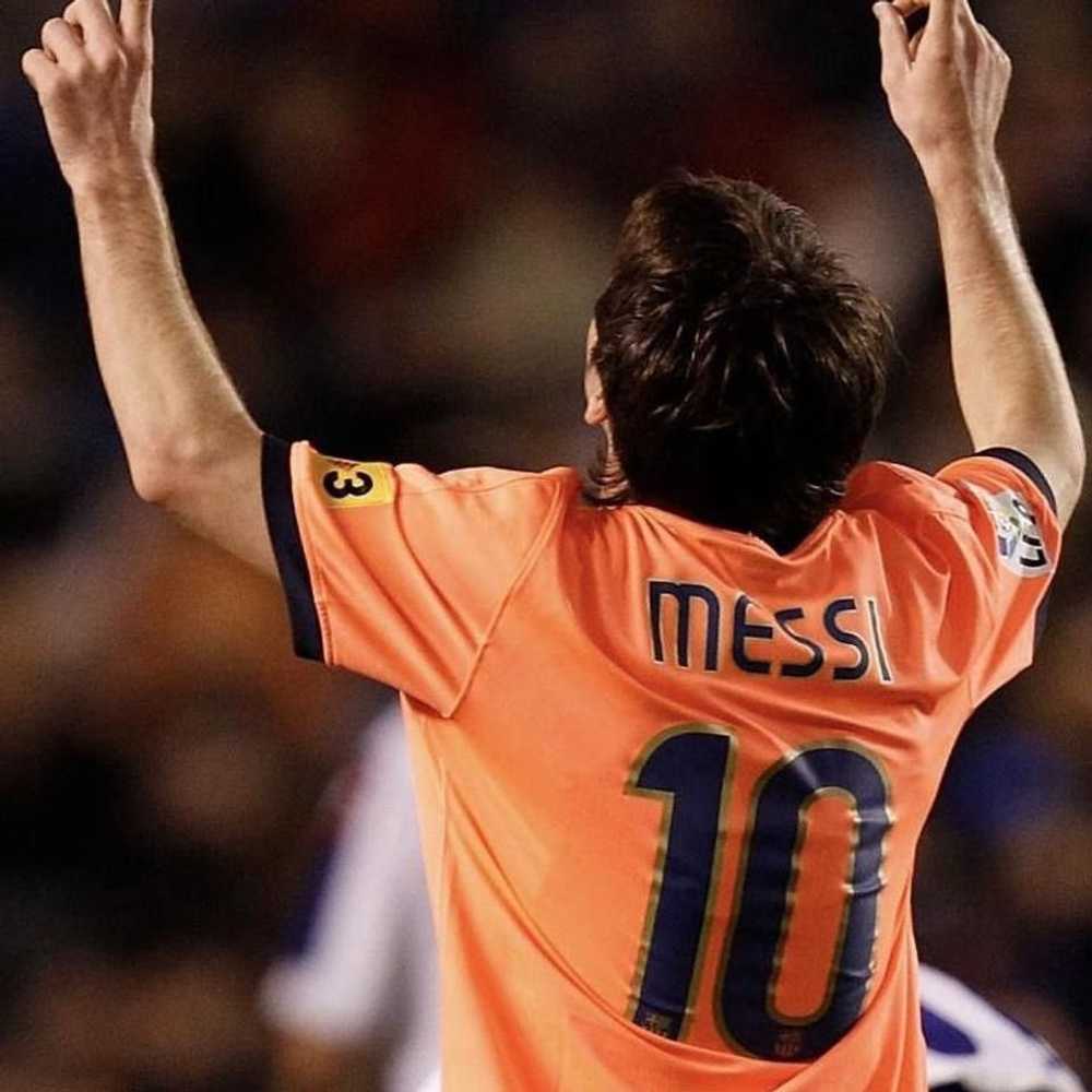 Nike FC Barcelona Messi 2009 10 away La Liga jers… - image 8