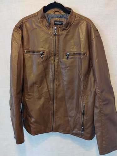 Pronto Uomo Men's Faux Leather Jacket