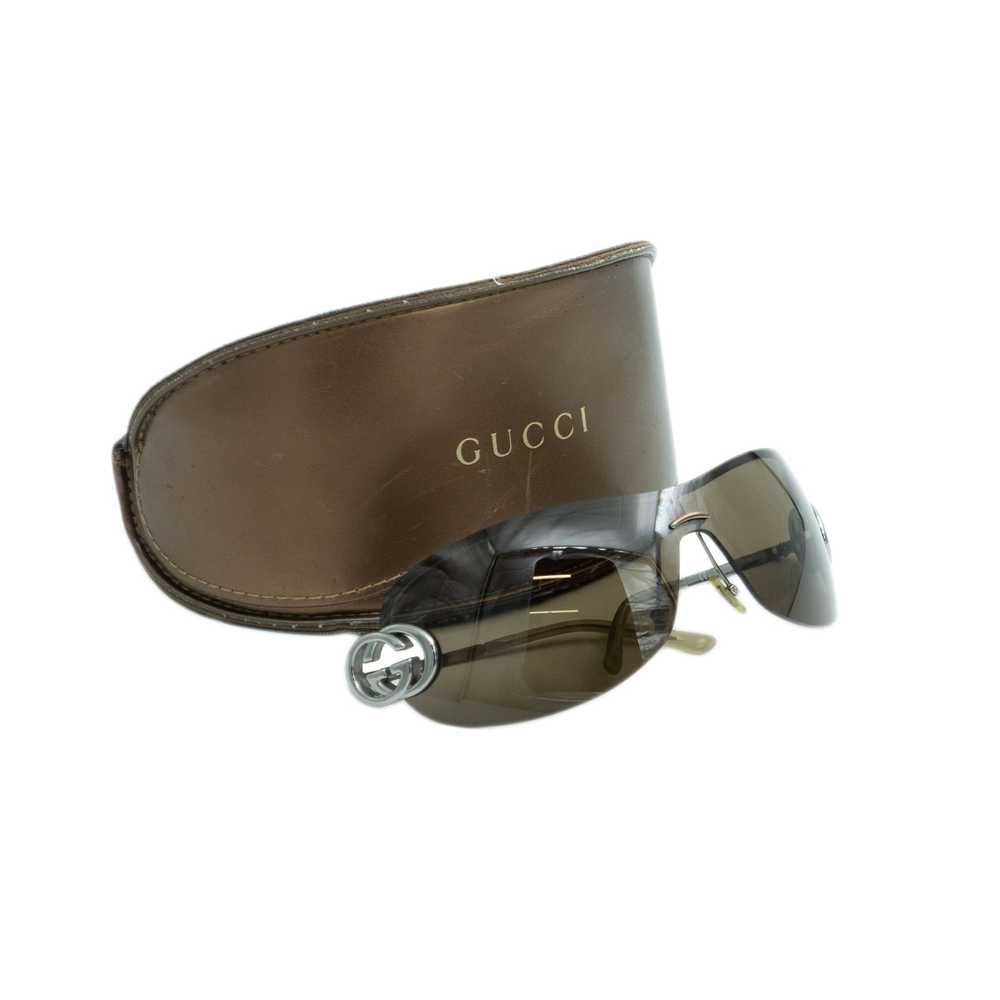Gucci GUCCI GG 2773 Logo Shield Silver Sunglasses… - image 11