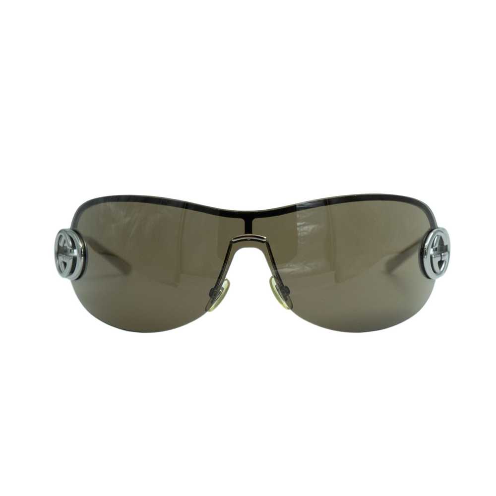Gucci GUCCI GG 2773 Logo Shield Silver Sunglasses… - image 3