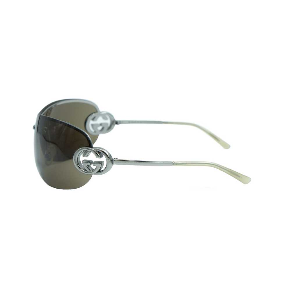 Gucci GUCCI GG 2773 Logo Shield Silver Sunglasses… - image 4