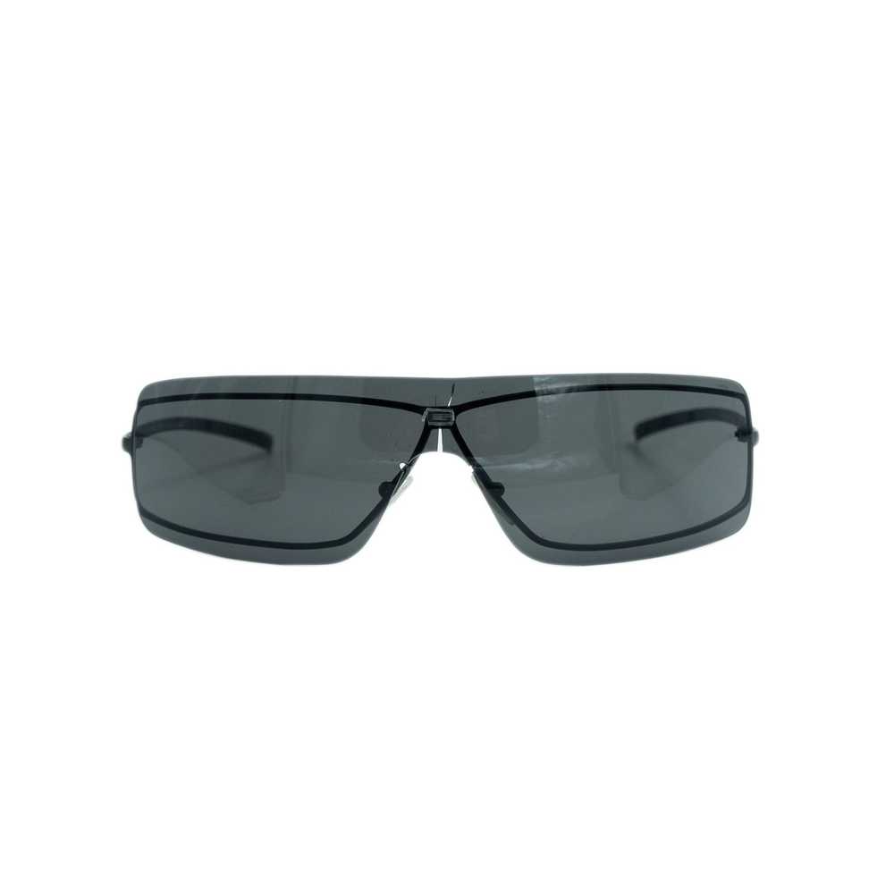 Gucci GUCCI GG 1710 Black Shield Rimless Sunglass… - image 3