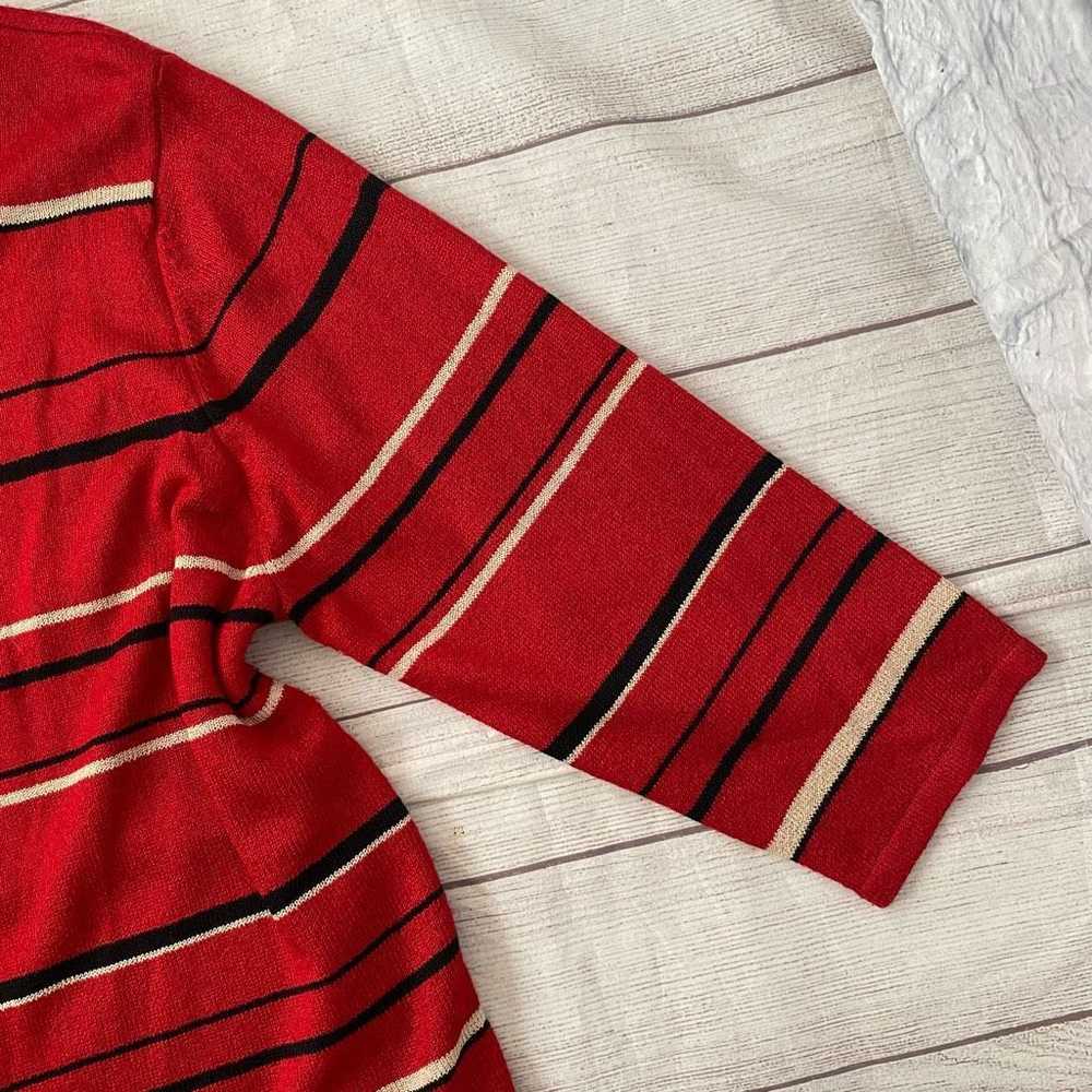 Other Sag Harbor women XL 3/4 sleeve layered stri… - image 8