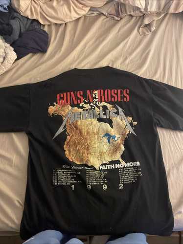 Brockum Metallica Gun’s N’ Roses 1992 Tour shirt