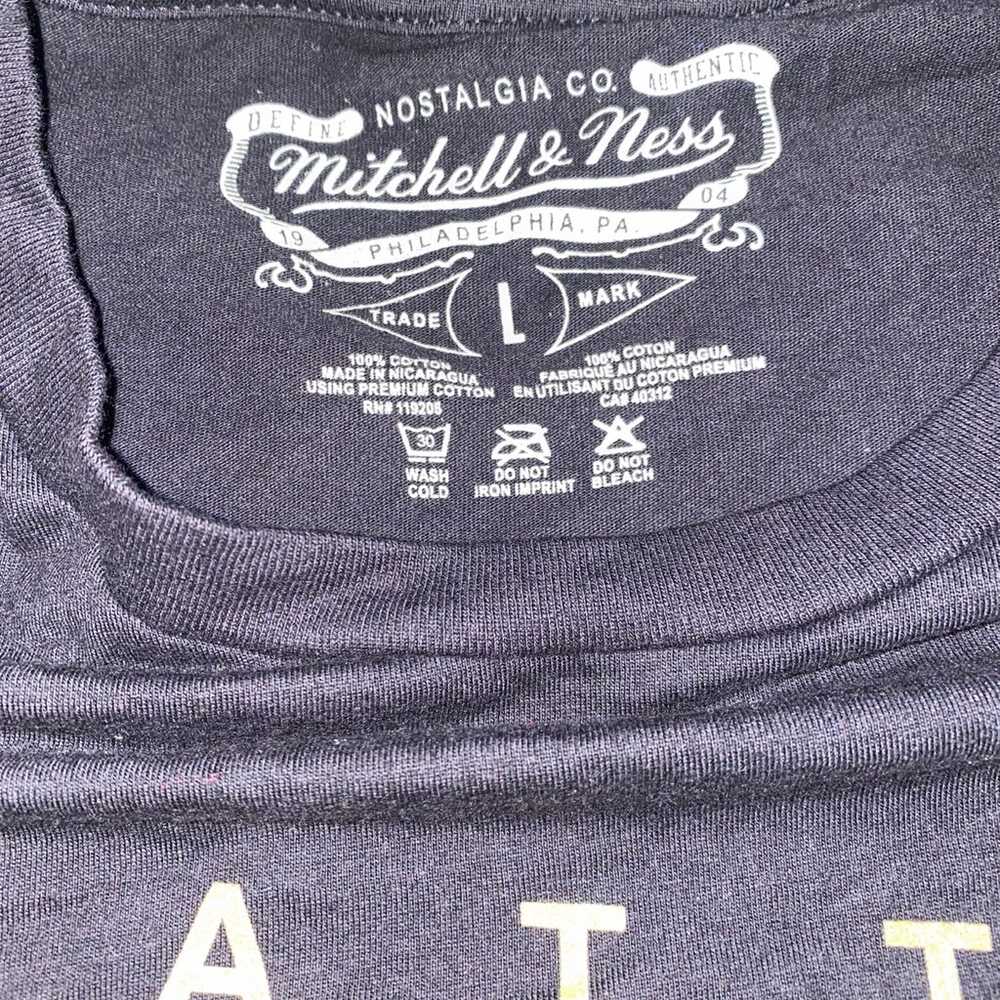 Mitchell Ness Seattle Sonics Shirt Sz L - image 4