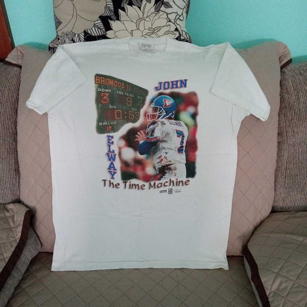 Vintage Denver Broncos tshirt mens Xlg. - image 1