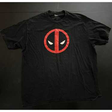 Marvel Dead Pool Men's T-shirt Black Size 2XL Sho… - image 1