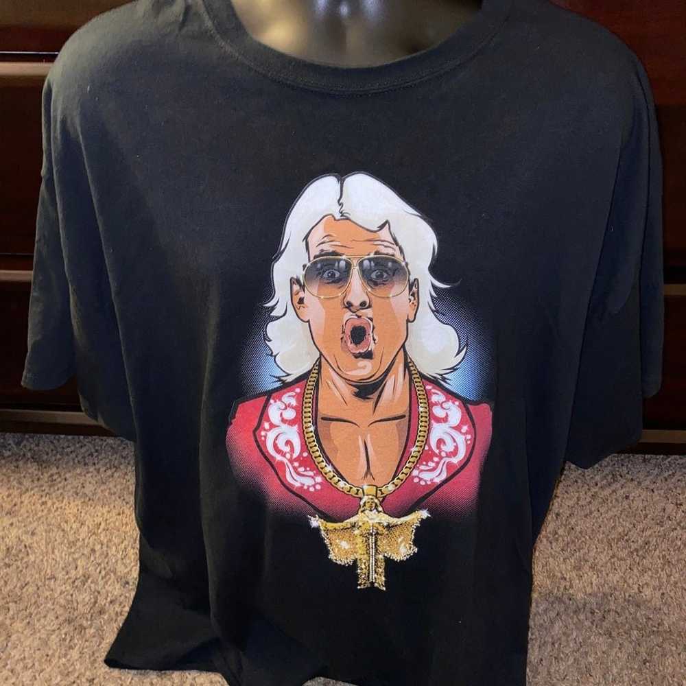 Ric Flair - Drippin' WOOOOO! T-Shirt Size 3XL - image 1