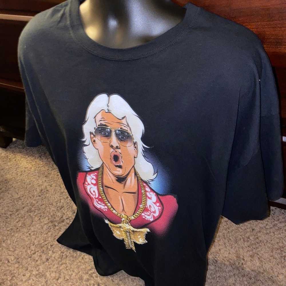 Ric Flair - Drippin' WOOOOO! T-Shirt Size 3XL - image 2