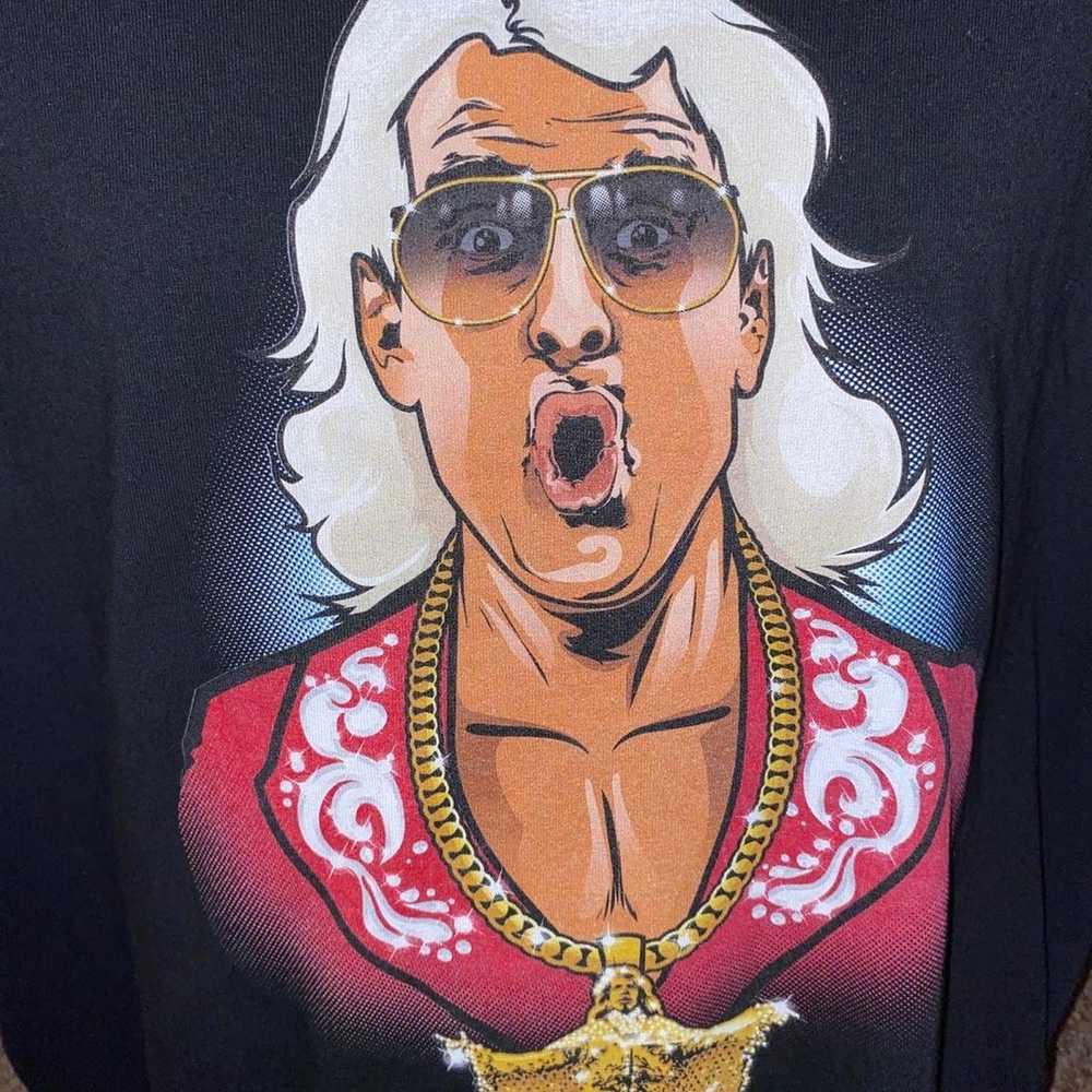 Ric Flair - Drippin' WOOOOO! T-Shirt Size 3XL - image 3