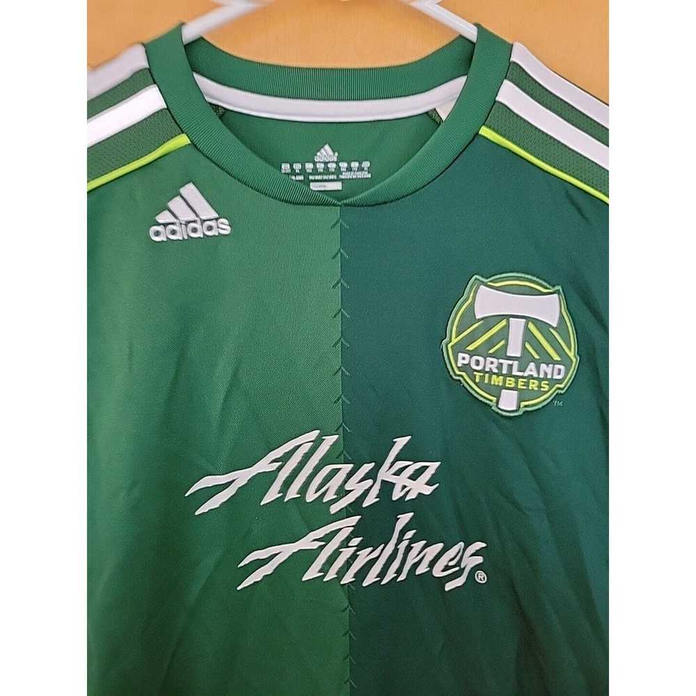 Adidas MLS Portland Timbers Soccer Jersey Youth S… - image 2