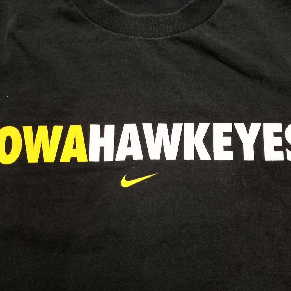 Vintage Team Nike Iowa Hawkeyes Long Sleeve Shirt… - image 11