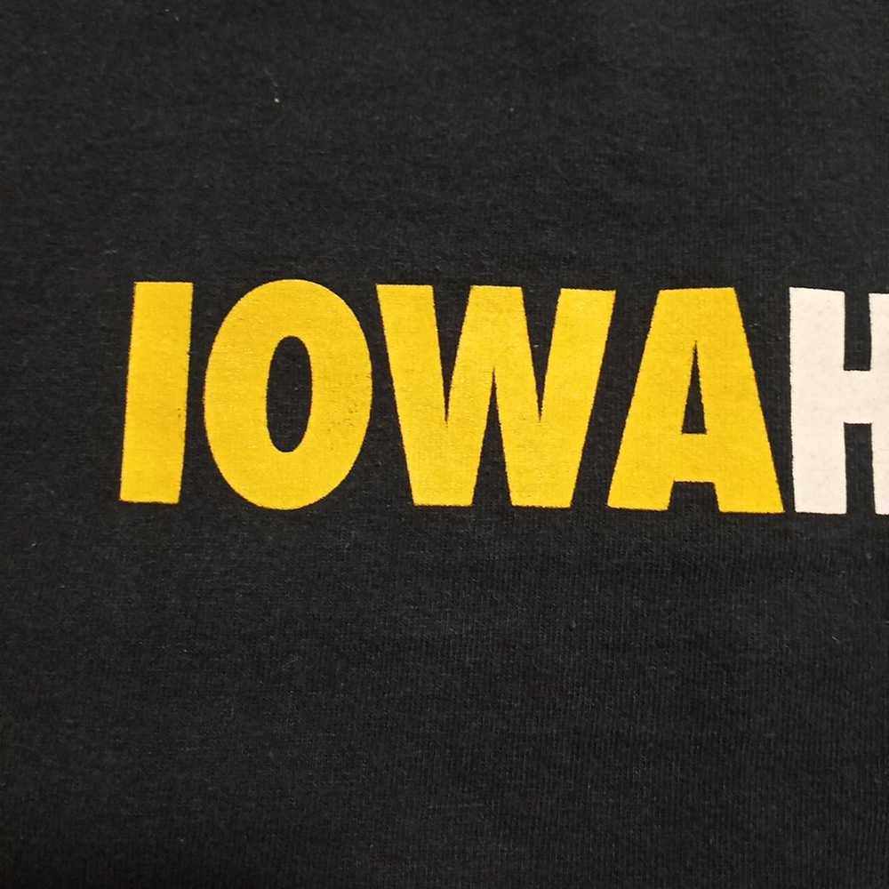 Vintage Team Nike Iowa Hawkeyes Long Sleeve Shirt… - image 5