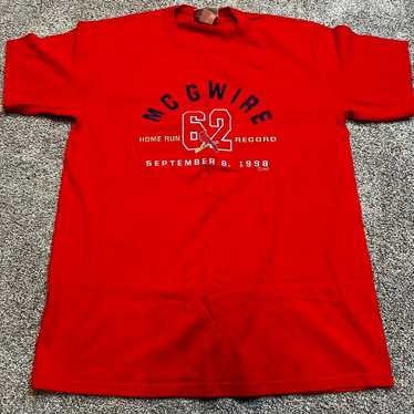 Vintage St Louis Cardinals Mark McGwire tshirt - image 1