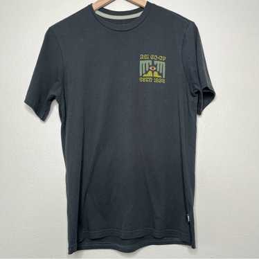 REI Coop Unisex T-Shirt Small Gray Graphic Print A
