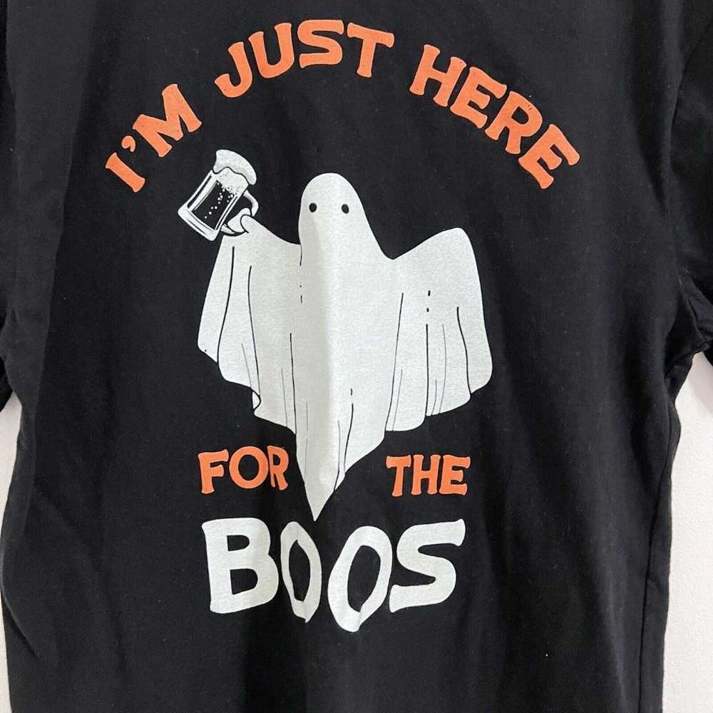 IML Black Funny Halloween T-shirt Size L Haunted … - image 4