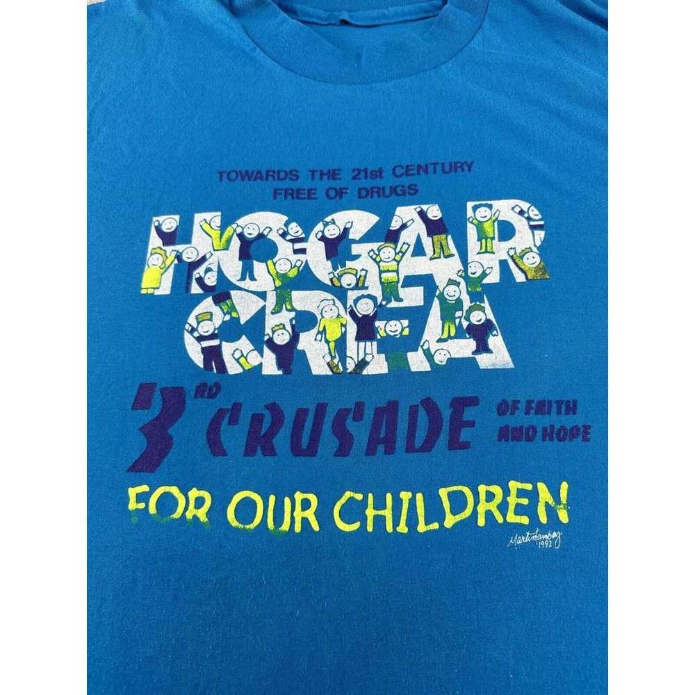 Vintage Men's Hogar Crea 1992 - 3rd Crusade Of Fa… - image 3
