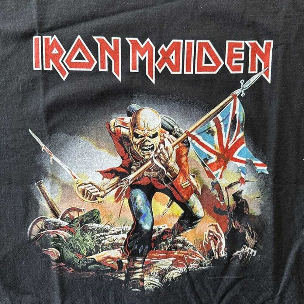 Iron Maiden British Trooper T Shirt Size 2XL - image 1