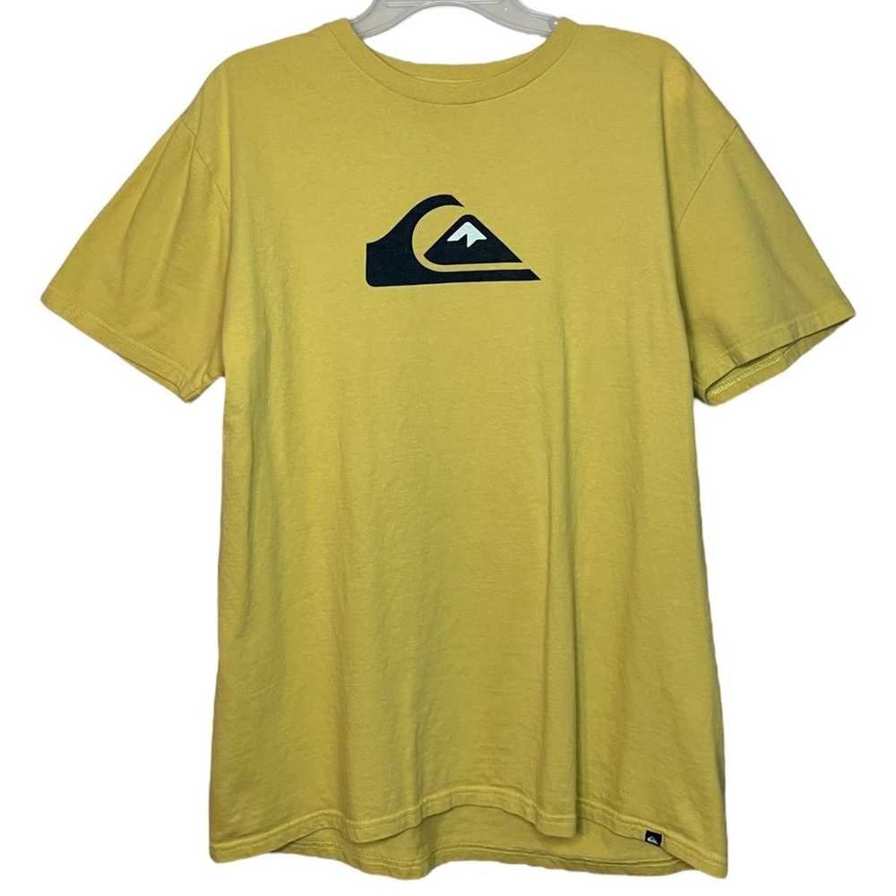 Yellow Quiksilver Tee Large - image 1