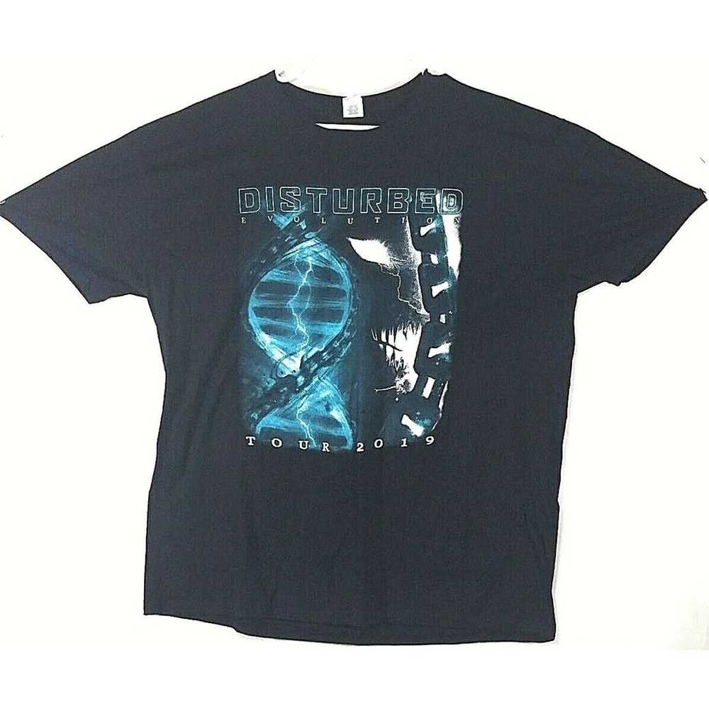 Disturbed Evolution Tour 2019 Concert T-Shirt Men… - image 1
