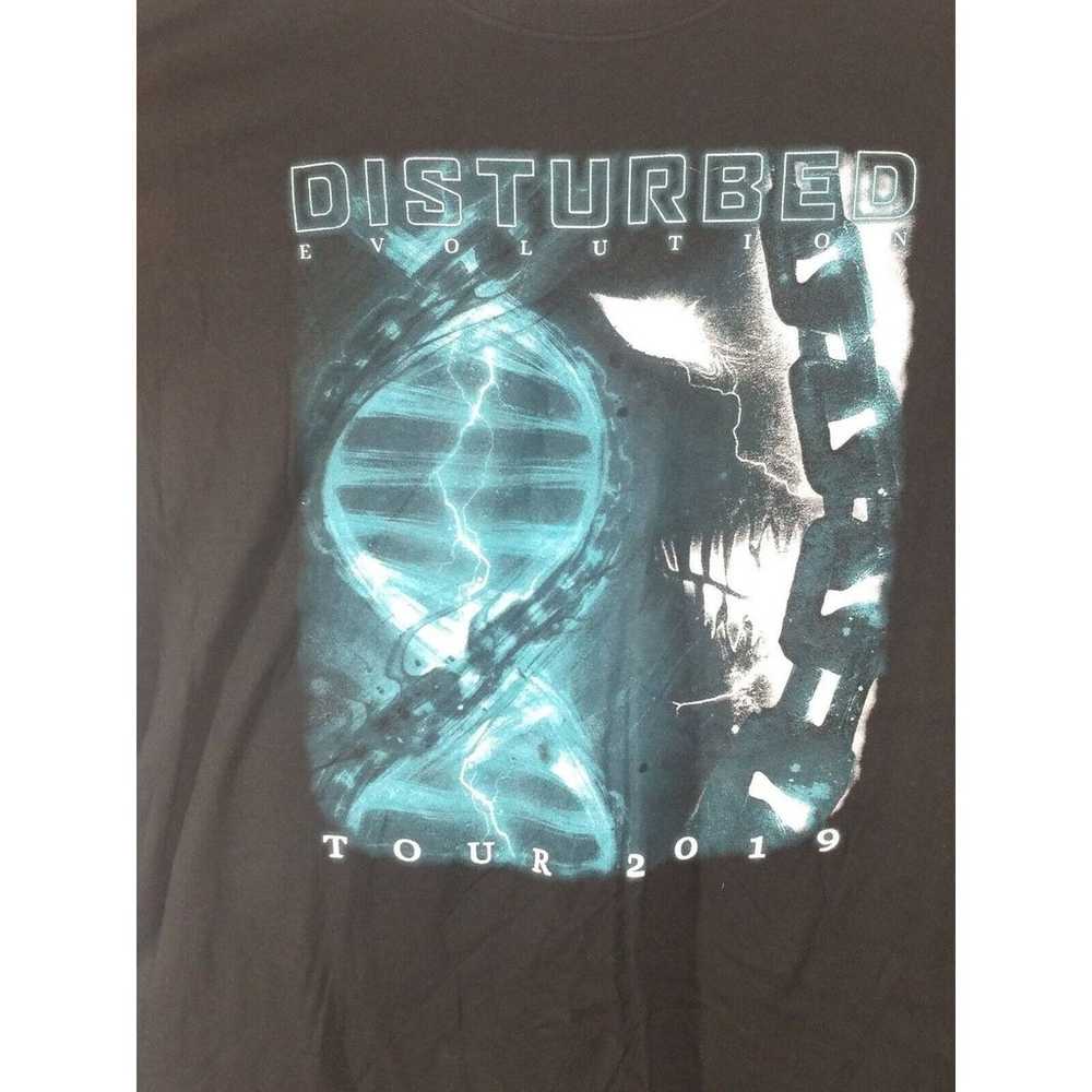 Disturbed Evolution Tour 2019 Concert T-Shirt Men… - image 2