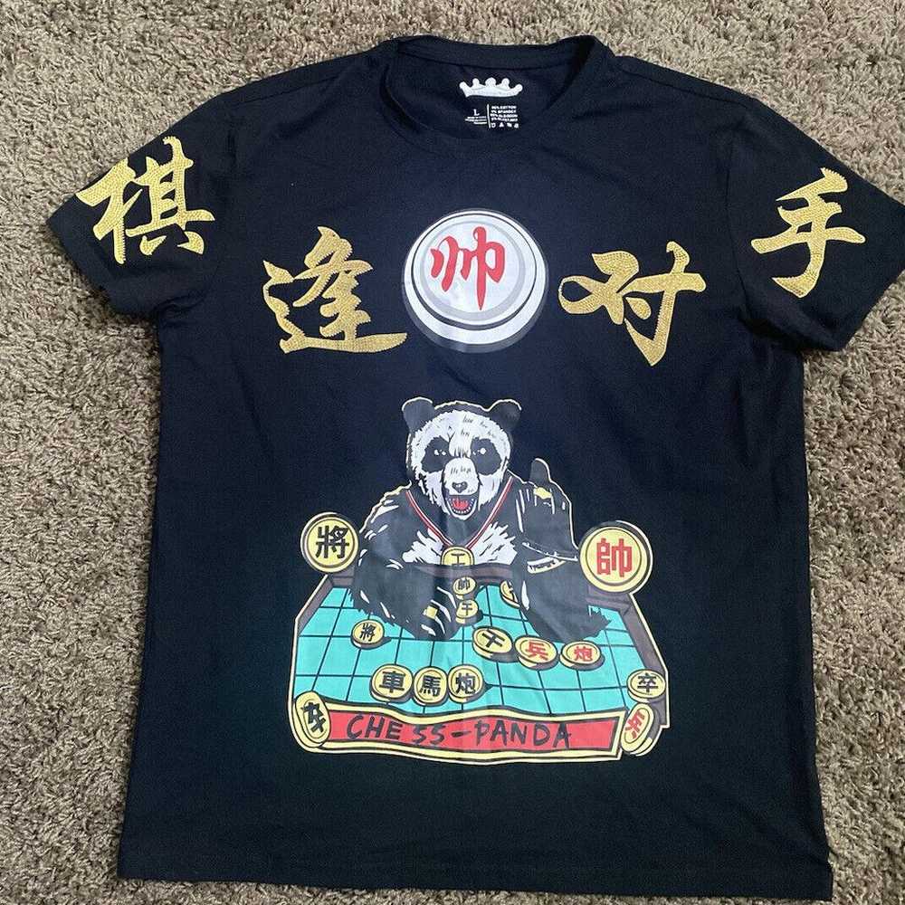 Y2K Graphic T by Heads or Tails Chess Panda T-Shi… - image 5