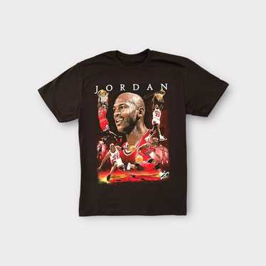 Michael Jordan Vintage Black T-shirt XL - image 1