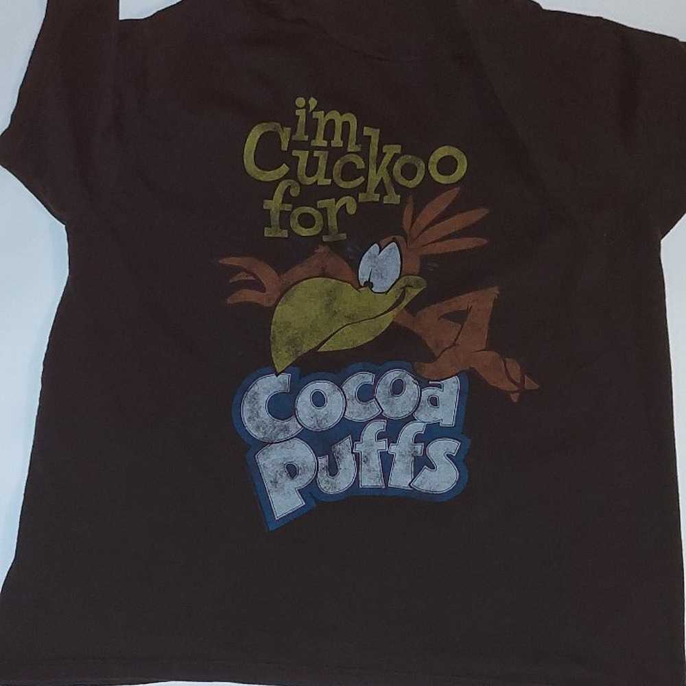 VTG Y2K Cocoa Puffs Cereal T Shirt - image 1
