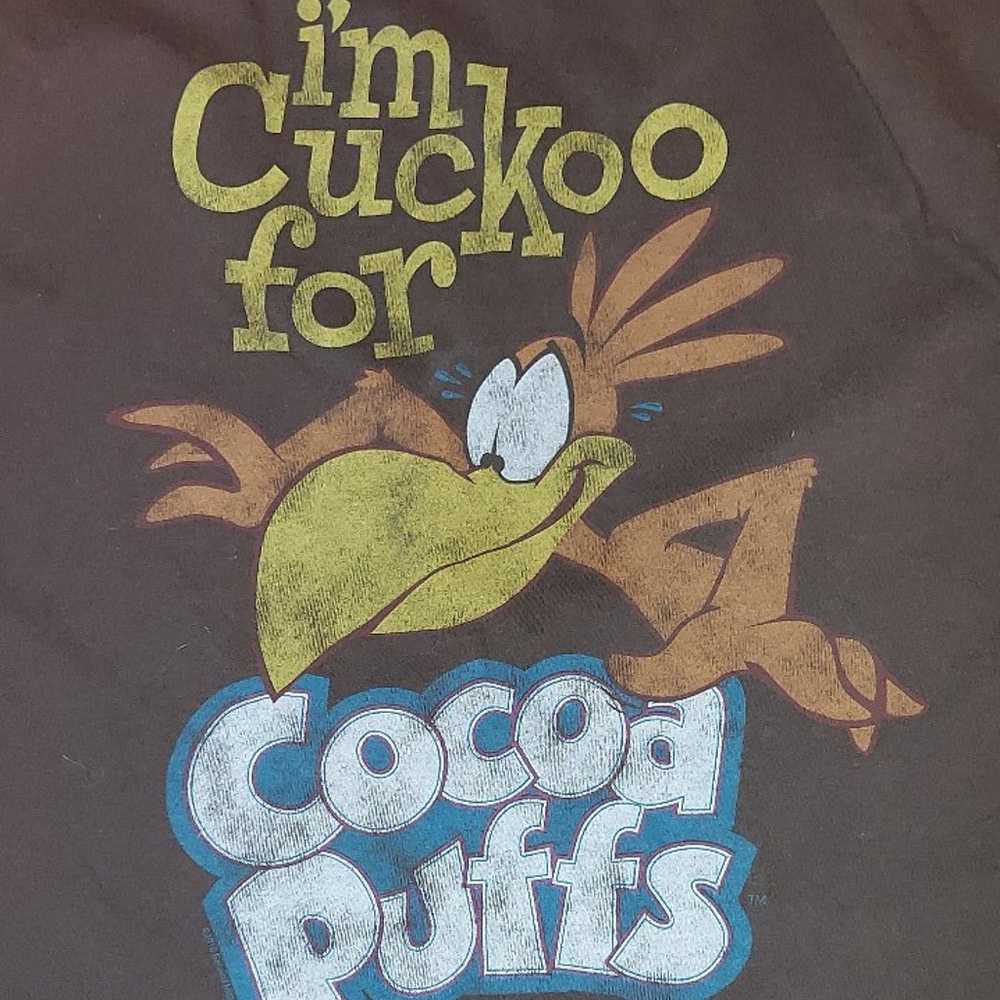 VTG Y2K Cocoa Puffs Cereal T Shirt - image 2