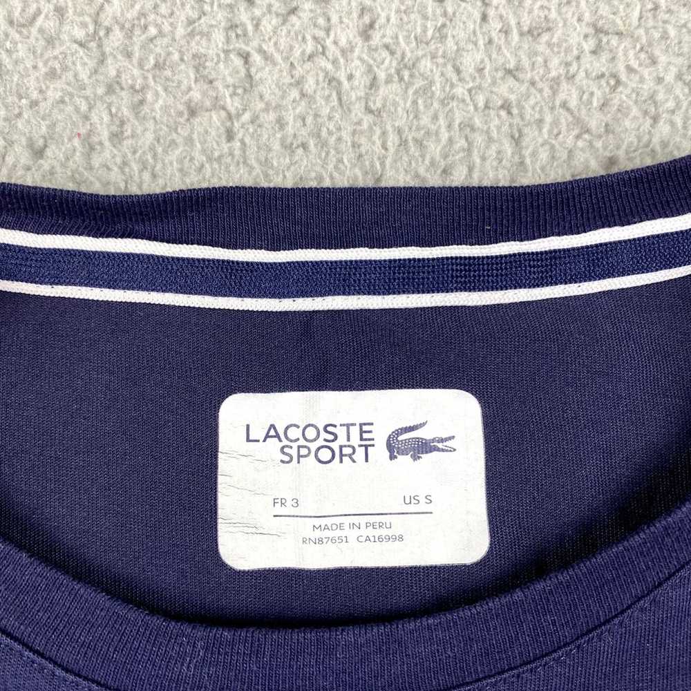 Lacoste Sport Victory T-Shirt Men's Small Blue - image 3