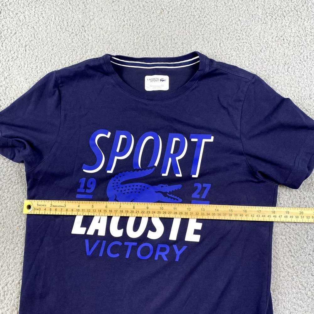 Lacoste Sport Victory T-Shirt Men's Small Blue - image 4
