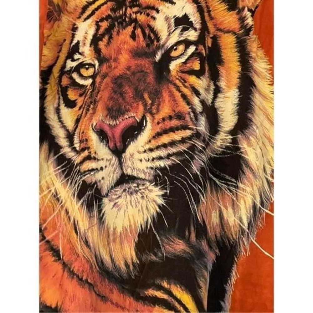 Tiger T-Shirt Tie Dye Orange Bengal Men The Mount… - image 2