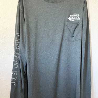 Men’s Daytona 500 2016 Grey Long Sleeve Shirt 2XL… - image 1