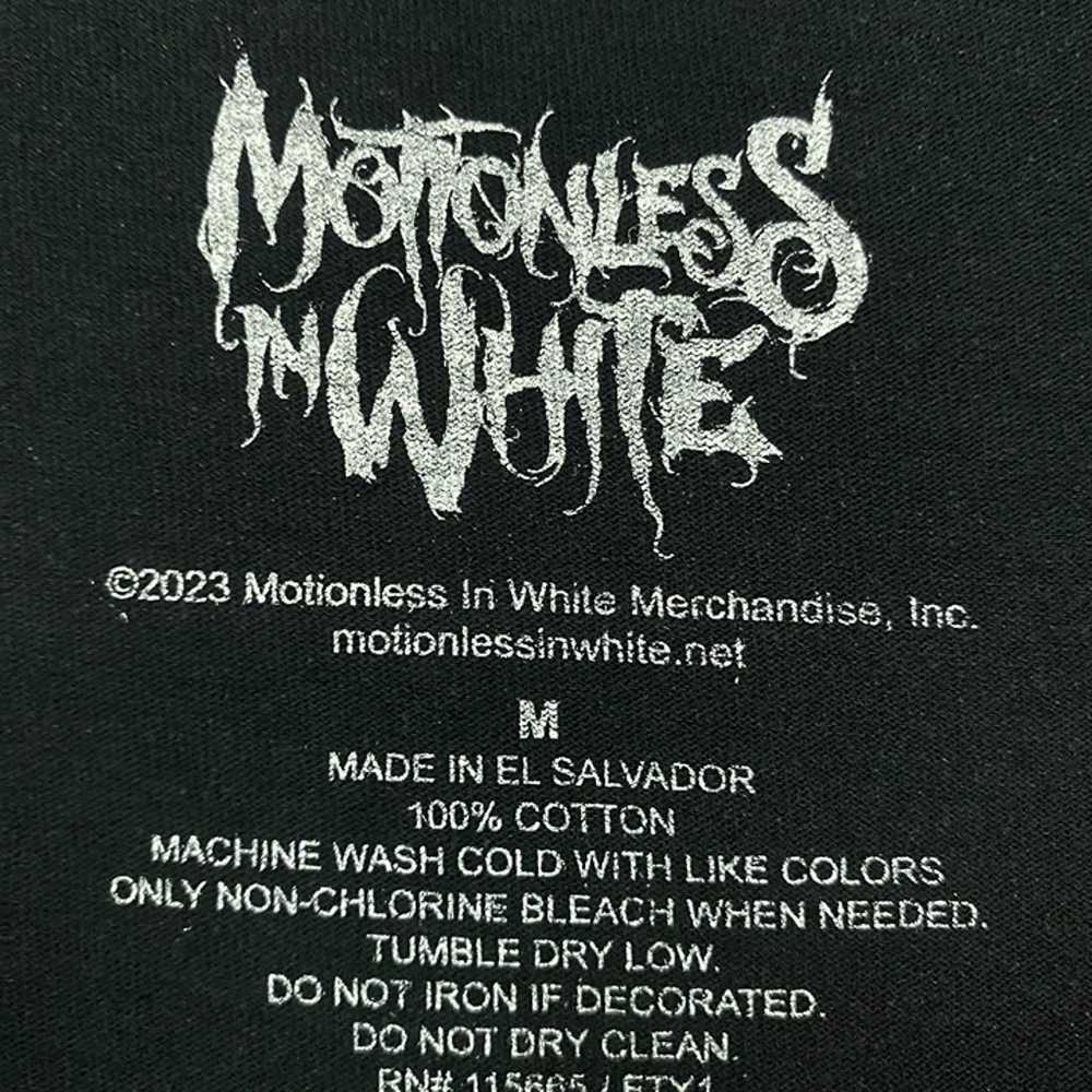 Motionless In White Rock T-shirt Size Medium - image 4