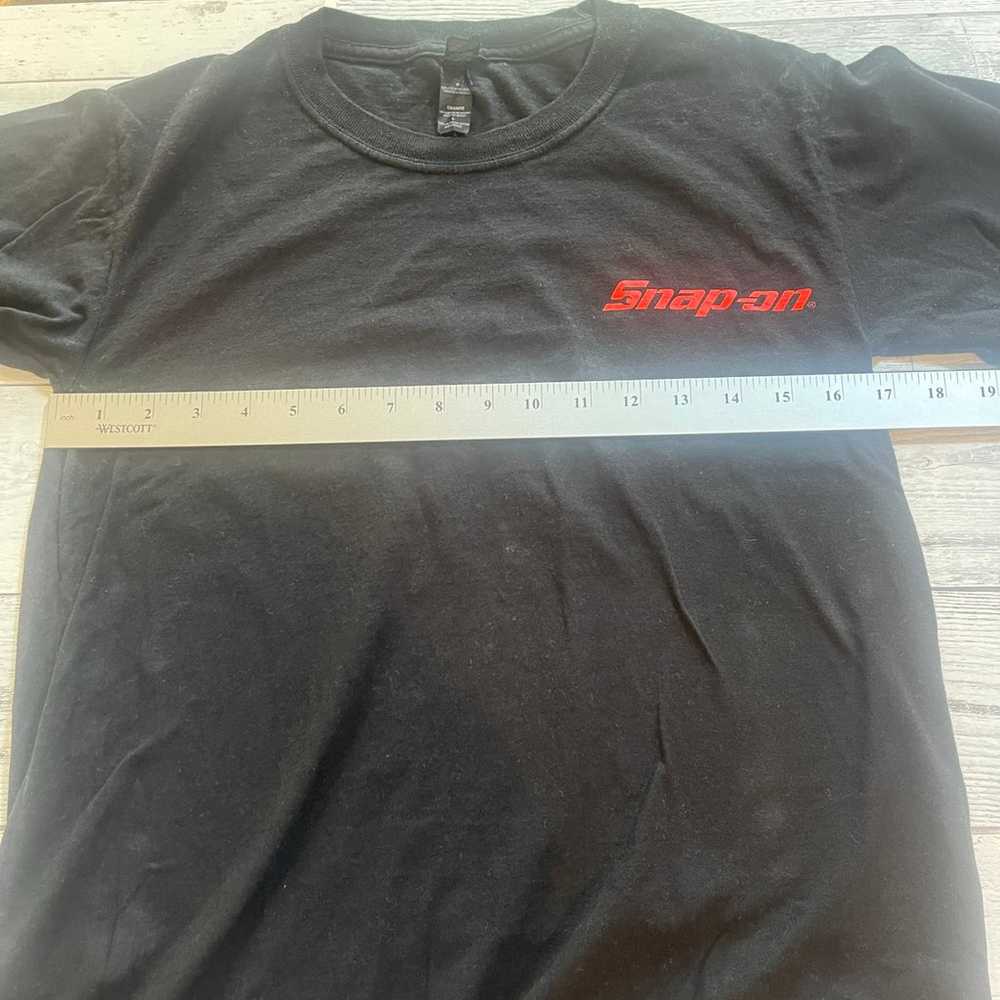 M&O Heavy Snap-On Tools Classic Line Tee Shirt Un… - image 6