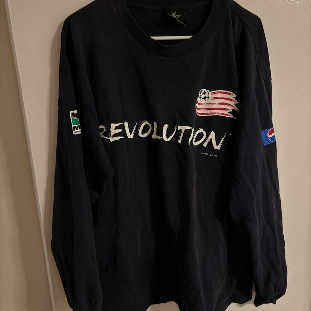 Vintage New England Revolution Long sleeve t shirt - image 1