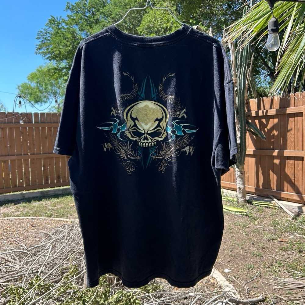 Y2K skull T shirt - image 1