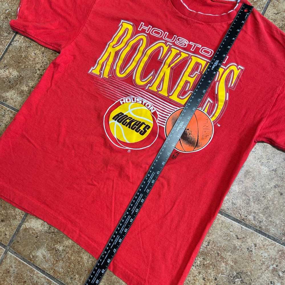 Vintage Houston Rockets Graphic Reversible Sleeve… - image 7