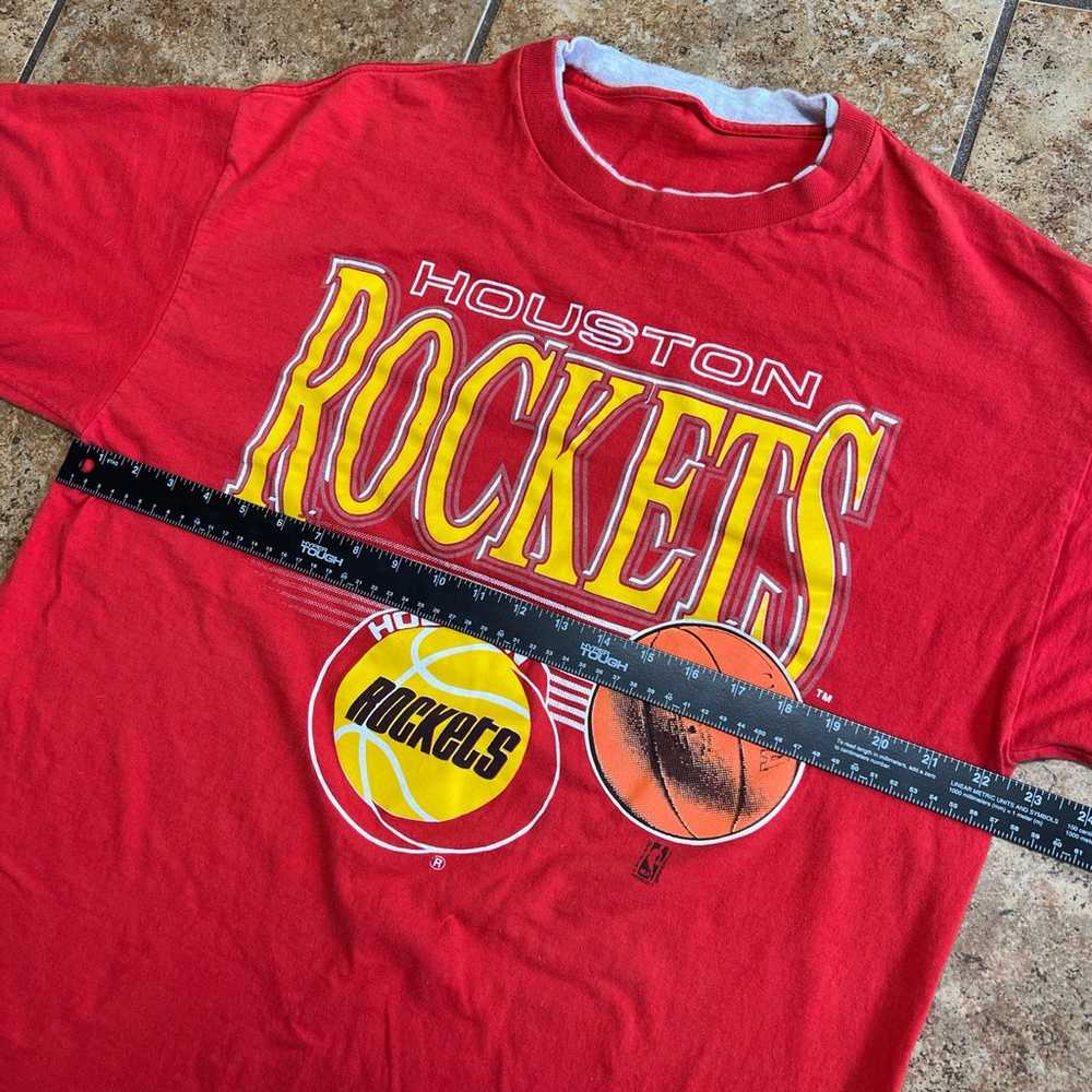 Vintage Houston Rockets Graphic Reversible Sleeve… - image 8