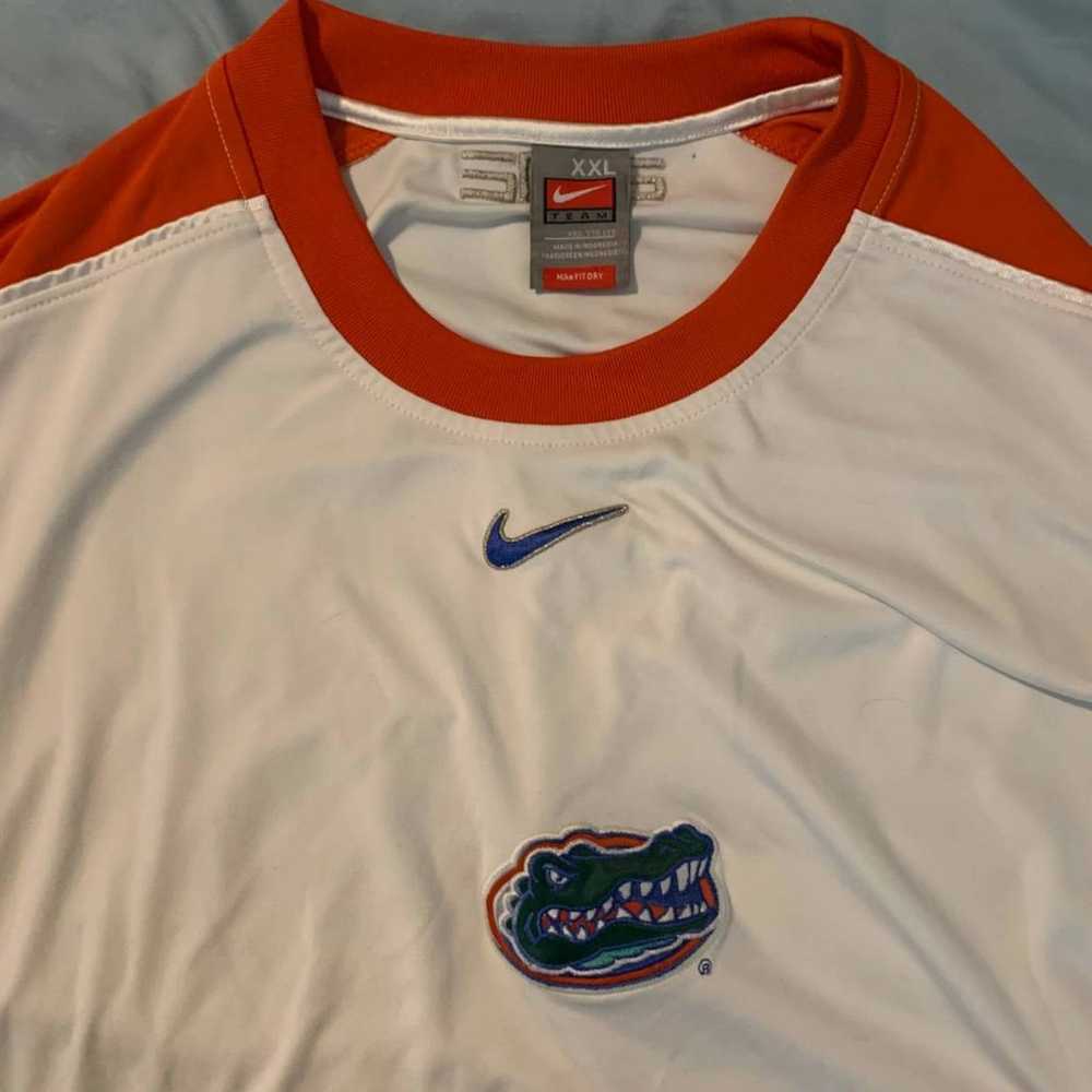 Nike Fit Dry Vintage Y2K White Florida Gators Eli… - image 9