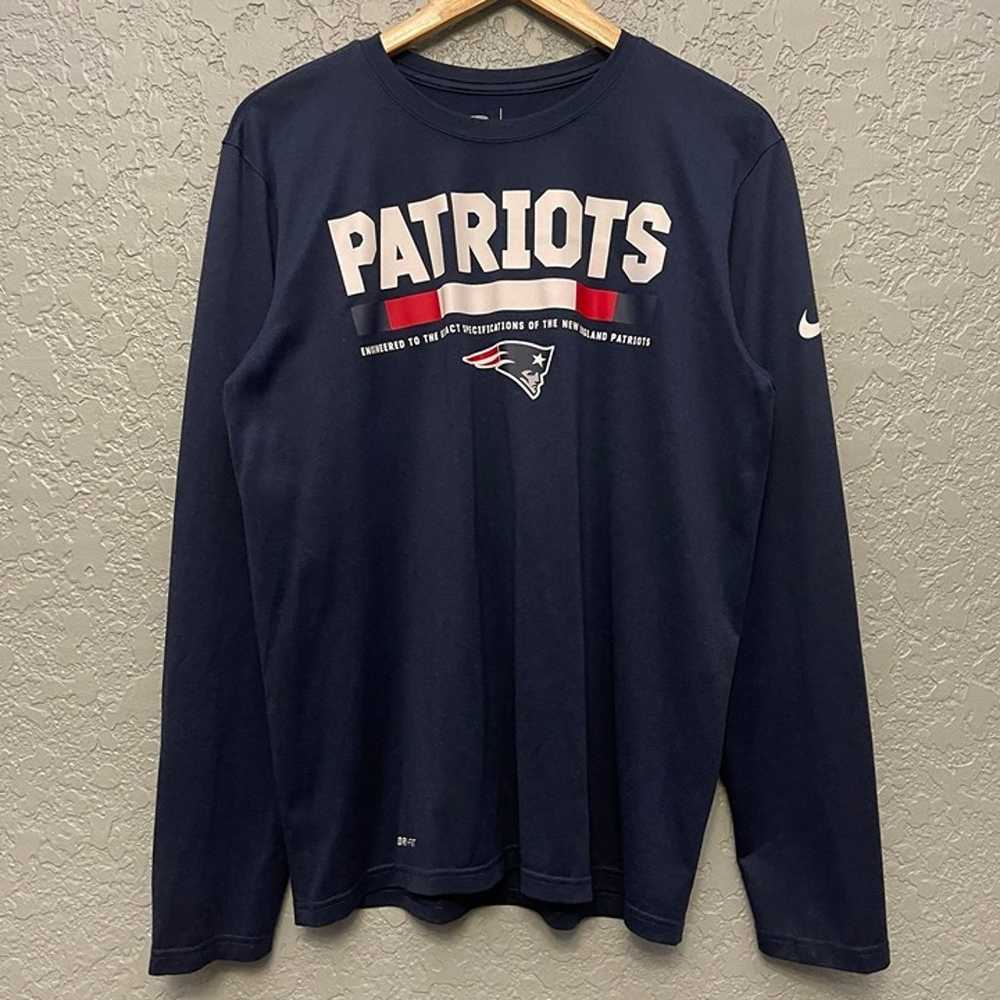 Nike New England Patriots Long Sleeve Shirt - image 2