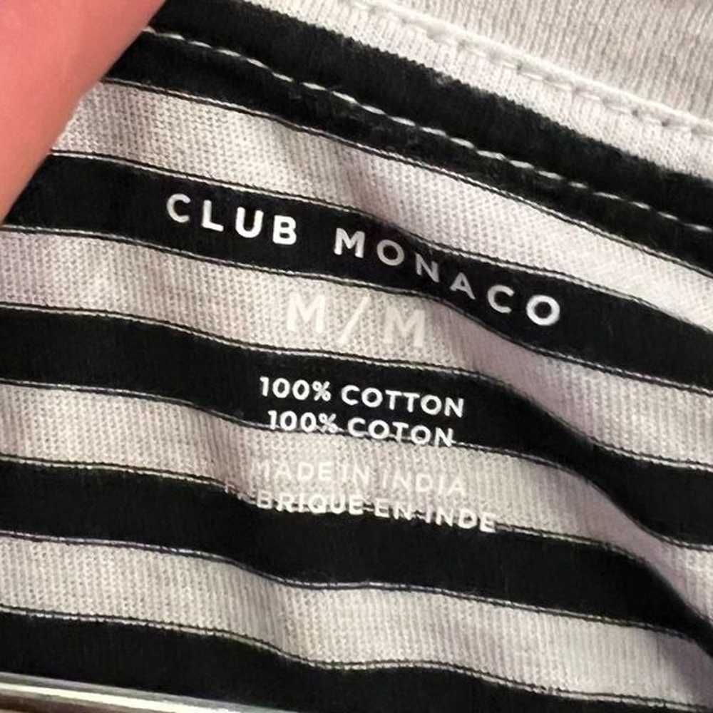 CLUB MONACO Striped Long Sleeve Williams Tee, Med… - image 7