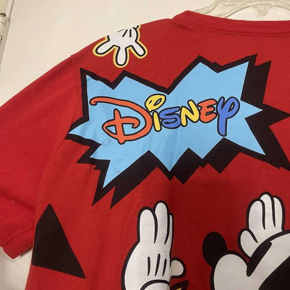 Disney Mickey mouse and Co. red Graphic print Com… - image 3