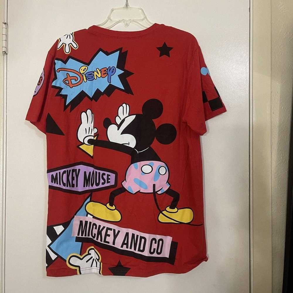 Disney Mickey mouse and Co. red Graphic print Com… - image 4