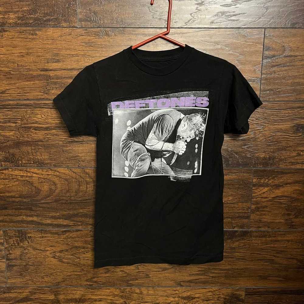 Deftones Chino T-shirt - Chino Moreno Purple Text… - image 1