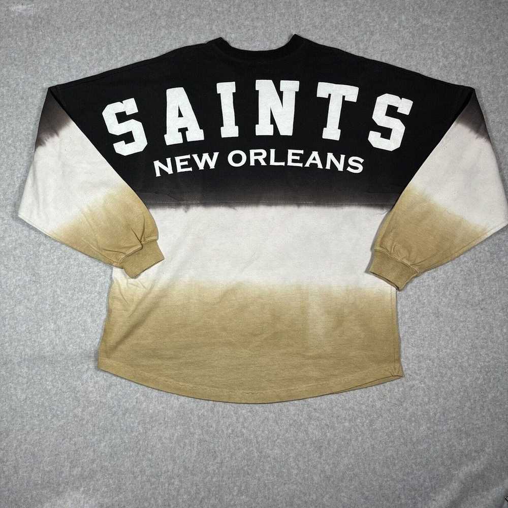 NFL New Orleans Saints Pro Line Fanatics Ombre LS… - image 1