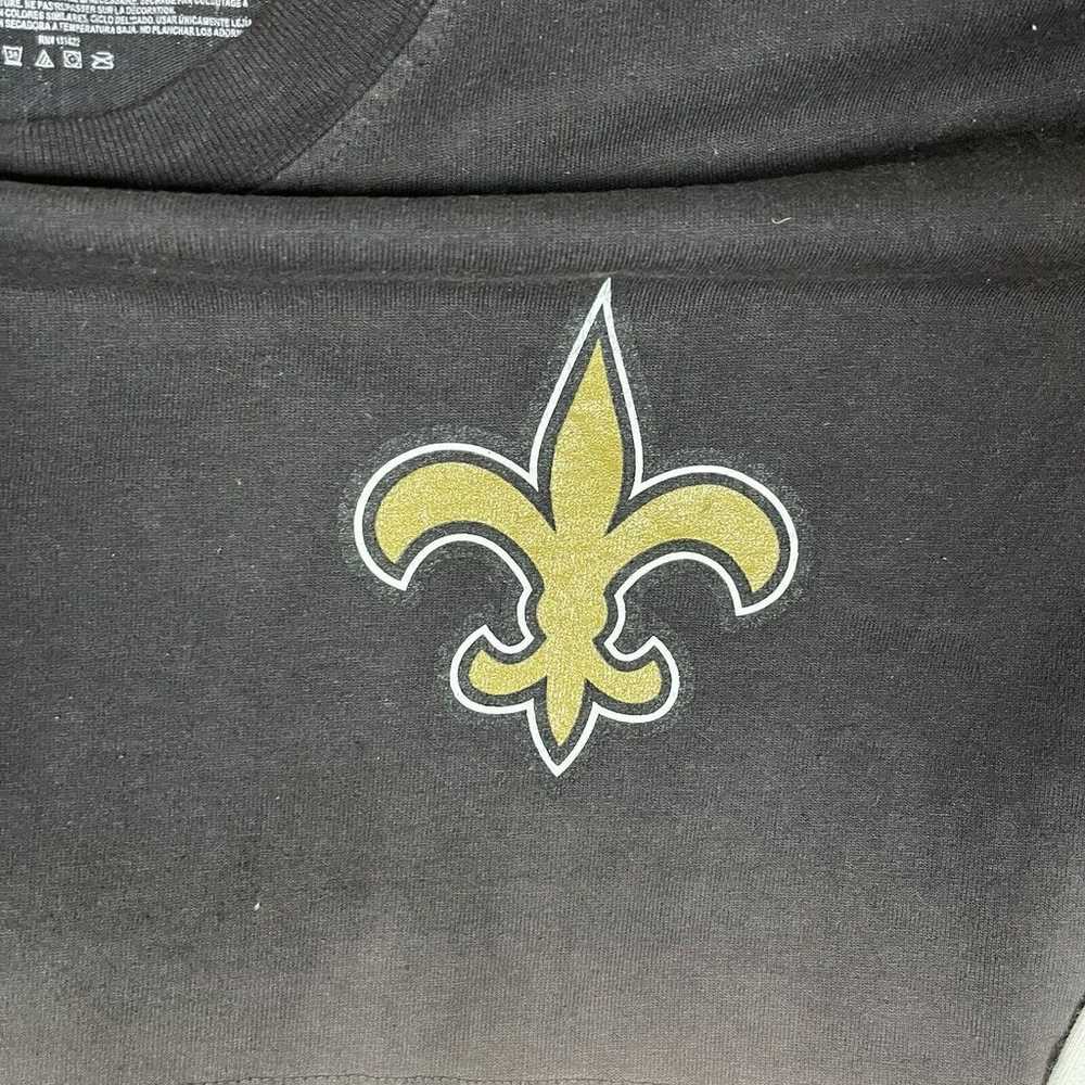 NFL New Orleans Saints Pro Line Fanatics Ombre LS… - image 5