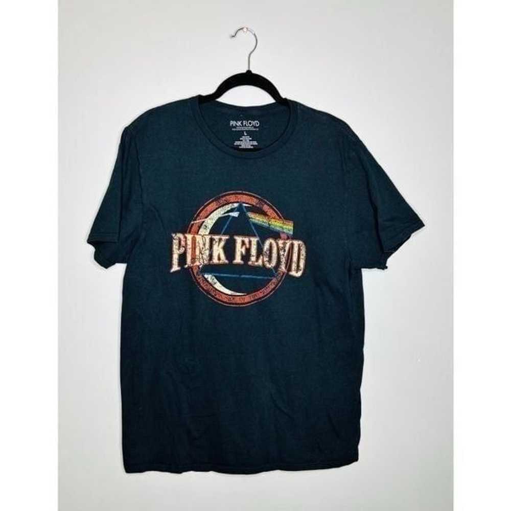 Pink Floyd Black Short Sleeve Men’s Shirt Size La… - image 2