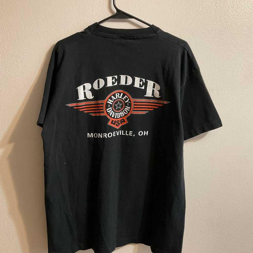 Harley Davidson 1990s vintage shirt - image 3