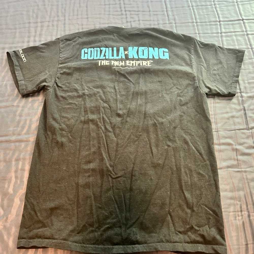 Godzilla x Kong The New Empire Red Cross T-Shirt … - image 3